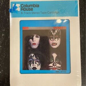 Vintage 1977 KISS Dynasty 8-Track Stereo Tape Unopened